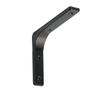 Suporte de ângulo de ferro com suporte de suporte curvo Suporte triangular de carga Suporte tipo L de aço inoxidável Prateleira de micro-ondas Prateleira Prateleira Suporte de prateleira