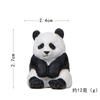 Lindo Panda Vida Multi-estilo Coreano Creativo Pequeño Fresco Hecho a Mano Micro-paisaje Horneado Paisajismo Adornos de Muñeca