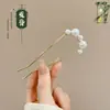 Novo grampo de cabelo tradicional estilo chinês cheongsam, acessório de cabelo estilo antigo Hanfu para mulheres, grampo de cabelo moderno de alta qualidade para penteados presos