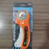 Fornecimento Direto da Fábrica faca redonda para corte de tecido roda de corte para patchwork 45mm faca de corte de couro faca de rolo com cabo faca redonda para corte de tecido