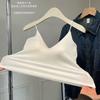 Nuevo chaleco de tirantes finos con escote en V profundo, talla pequeña, n.° 6650, a la moda, estilo Spice Girl, sexy, combinable con todo, con una copa para mujer
