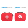 Kit de Primeros Auxilios Impermeable Pu para Exteriores, Caja de Almacenamiento para Coche, Caja de Rescate Médica Familiar Portátil, Kit de Emergencia Eva de Exportación Transfronteriza