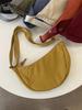 Bolso bandolera para mujer, nuevo bolso de hombro, bolso casual para estudiantes, bolso deportivo pequeño, bolso de lona de verano, estilo japonés, bolso dumpling