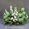 Arreglos Florales de Boda Estilo Bosque, Macetas Colgantes, Flores de Seda, Decoraciones de Pasillo, Decoraciones para la Ceremonia de Entrega del Coche de Boda, Escaparates, Plantas Verdes