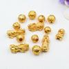 Acessórios Pixiu Dourado Areia do Vietnã Tesouro da Sorte Pulseira de Contas DIY Pulseira de Contas para Homens e Mulheres Acessórios de Pulseira Pixiu