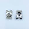 Tornillo autorroscante M6, tornillo para madera contrachapada, rosca base, tuerca para madera contrachapada, tuerca de tarjeta, tuerca de clip en forma de U galvanizada