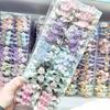 Fofo Elástico de Cabelo de Renda com Strass Brilhante Perolado Desenho Sanrio para Crianças Alunos do Ensino Fundamental
