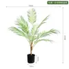 Hojas de Helecho Artificiales Plantas de Helecho en Maceta Flores Artificiales Plantas Hojas Verdes Maceta Rincón de Plantas Decoraciones Estilo Bosque