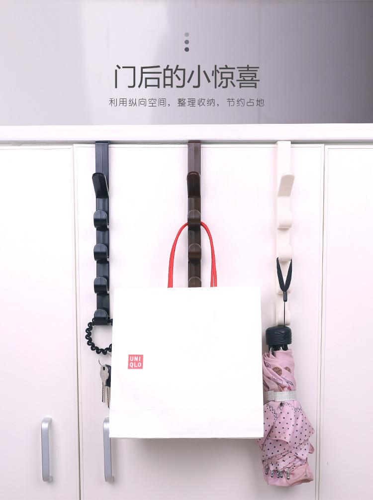 免打孔塑料门后挂钩现货