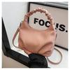 Bolso de Mano con Tiras Plisadas Rayadas de Nicho Transfronterizo para Mujer, Bolso de Hombro Versátil de Moda, Bolso de Hombro Simple Otoño e Invierno 2026