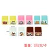 YQT Mini Estantería para Libros Cesta de Almacenamiento Pegatinas para Refrigerador DIY Accesorios de Resina Modelo de Escena en Miniatura Accesorios Adornos