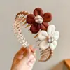 Nueva diadema de alta gama 2026, peine para el cabello estilo Maillard para peinar y arreglar los cabellos sueltos, accesorio para el cabello de uso diario estilo coreano para usar al aire libre