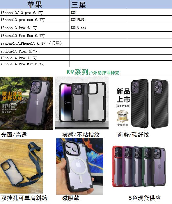 K9型号表