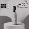 Guarda-sol proteção solar proteção UV guarda-sol guarda-chuva cápsula feminino mini cinco dobras ao ar livre portátil pequeno compacto novo uso duplo