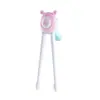 Palillos de dibujos animados portátiles para niños, palillos de aprendizaje Boca de Tigre, palillos de entrenamiento, vajilla para alimentar suplementos alimenticios para bebés, ventas directas de fábrica
