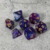 Set de Dados Multilado Starlight New para Juegos de Rol de Mesa, Set de 7 Dados, Accesorios Creativos al por Mayor