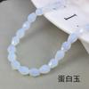 Accesorios de joyería DIY transfronterizos, cuentas sueltas de cristal de 4/6/8/10 mm, cuentas de vidrio transparentes con agujero recto, cuentas de gota de agua