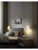 Celebridad de Internet Lujo Ligero Simple Moderno Lámpara de Mesita de Noche para Dormitorio Sala de Estar Bar Comedor Pared de Fondo Candelabro Pequeño de Cristal