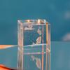Patrón de Cubo de Cristal 3D Corazón de Nube Nube Luz Nocturna Brillante Regalo Creativo Decoración de Escritorio de Dormitorio Luz de Ambiente