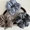 Scrunchie Grande de Tela Nueva Coreana con Empalme Hueco de Gama Alta, Diadema para el Cabello para Mujeres con un Toque de Lujo, Accesorio para Cola de Caballo