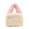 Diseño de nicho casual combinable simple moda textura de felpa bolso de hombro bandolera bolso cuadrado pequeño