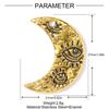 Herradura Grande Europea y Americana Colgante DIY de Acero Inoxidable Colgante de Joyería para Mujer Corazón Cruz Fátima