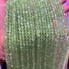 5MM Beads concurso Bud verde olho de gato ângulo de corte esculpido redondo Beads DIY moda jóias pulseira colar Beads