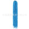 Trenza zizi ultra fina en relieve, cabello de ganchillo para trenzas box, fibra química, trenza sucia, peluca de exportación para comercio exterior