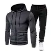 Conjunto Novo de Moletom e Calça 2023, Comércio Transfronteiriço Amazon Esportes e Fitness Roupa de Outono e Inverno Masculina