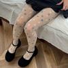 Medias Blancas Deseo Puro Chica Dulce Medias Estrella Anti-Desgarro Calcetines de Mujer Calcetines de Niña Delgados