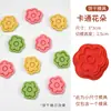 Molde de Galleta de Dibujos Animados para el Día de la Madre Flor de Tulipán Galleta Fondant 3D Estéreo Tipo Prensa Herramienta para Hornear en Casa