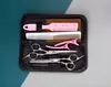 Fábrica de tesouras de barbeiro atacado aço inoxidável Profissional franja finas tesouras de cabeleireiro tesouras de dente reto kit de corte de cabelo doméstico
