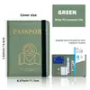 Nuevo producto exclusivamente para el comercio transfronterizo: Portapasaporte de alta gama para viajes de negocios con logo impreso personalizado, múltiples ranuras para tarjetas para documentos y boletos