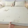 2026 Nuevo Estilo de Dibujos Animados Fresco Jacquard Bean Mat Juego de Tres Piezas