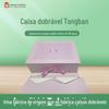 Caixa Dobrável de Capacidade Extra Grande para Roupas, Calças, Lanches, Caixa de Presente Dobrável com Tampa Flip, Caixa de Presente Criativa
