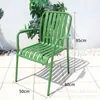 Mesas y sillas comerciales personalizadas de aleación de aluminio para cafeterías, sillas para patio de villa, mesas y sillas de exterior impermeables para balcón