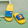 Pantuflas Impermeables para Niños Hogar Antideslizantes Fondo Grueso Padre-hijo Lindo Dinosaurio Exterior 2025 Nuevo Estilo Principios de Otoño