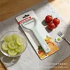 Juego de Cuchillos para el Hogar de Cocina, Tijeras, Pelador, Cuchillo para Frutas, Combinación de Cuchillos Portátil Todo en Uno para Uso Doméstico