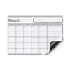 Pizarra magnética mensual transfronteriza, pegatina para nevera, bloc de notas de calendario borrable, impermeable, disponible en varios tamaños y personalizable