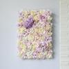 Parede de Flores de Outono Simuladas Linha de Flores Fundo Parede de Plantas de Flores Janela de Shopping Center Arco de Casamento Flor de Seda Adereços para Fotografia
