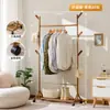 Arara de roupas de chão para quarto, perfeita para guardar roupas aos pés da cama à noite, um guarda-roupa temporário estilo aberto, modelo novo
