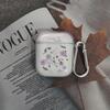 Flor pequeña fresca para cubierta protectora de audífonos Airpods cubierta suave nueva de Apple en stock