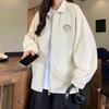 Chaqueta Cortavientos de Trabajo para Niñas Ropa de Primavera y Otoño Estudiantes de Secundaria y Preparatoria Estilo Preppy Chaqueta Holgada Casual Top