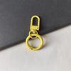 Gancho de Travamento de Porta com Argola de Mola Pintada Chaveiro Chaveiro Colorido Argola Redonda Argola Aberta Ferragem Gancho de Bagagem Acessórios para Bolsa