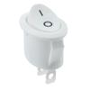 Kcd1 Interruptor Tipo Navio Oval Branco 2 Pinos 2 Velocidades Interruptor de Alimentação para Pequenos Eletrodomésticos Interruptor para Aquecedor Elétrico Dois Pinos