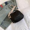 Pano de Nylon moda estilo coreano largo alça de ombro Crossbody Bag feminino 2024 primavera nova saco casual saco quadrado pequeno para as mulheres