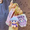 Chaveiro Original de Menina Porquinha Desenho Animado Fashion e Requintado Pingente para Mochila de Casal Chaveiro de Carro Presente Atacado