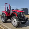 Trator de Quatro Rodas Novo 904 Rototiller Trator de Aragem com Toldo Estrutura Antirrolamento Trator Multifuncional