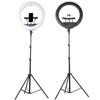Luz Circular Rl-19 19 polegadas Luz de Preenchimento Rl-18 Transmissão ao Vivo Iluminação de Beleza Fotografia Iluminação Fotográfica Iluminação Tricolor