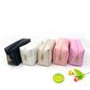 Bolso Mediano de PU Cuadrado Octogonal de Punto Bolso Cosmético para Mujer Viaje Impermeable Bolso con Cojín de Aire Clutch Lindo Neceser
